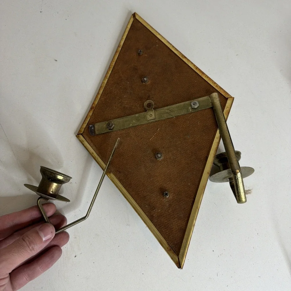 Rare United Clock Corp Model 37 Diamond Clock 23.5